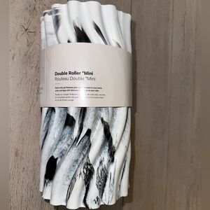 Lululemon Athletica Black and White Foam Roller